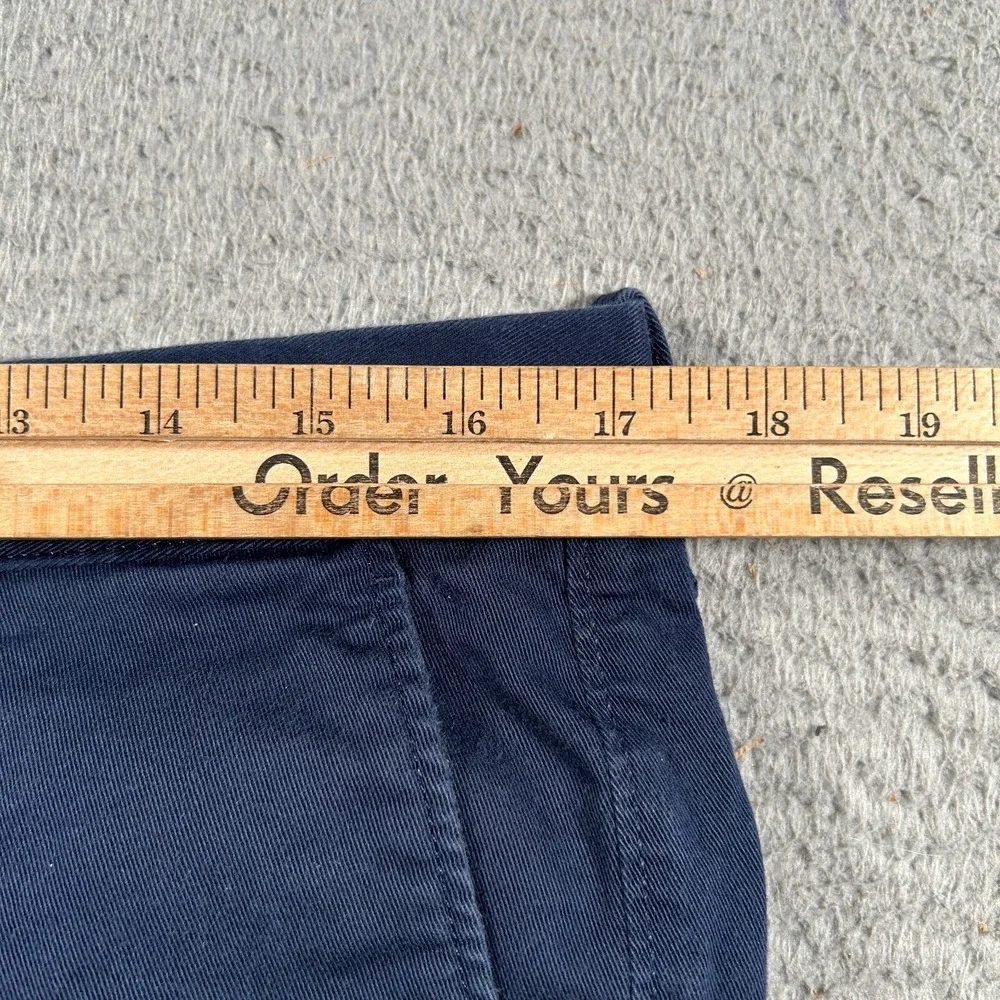 J Crew Chino Pants‎ Mens 34x28 Blue Staight Leg Preppy Everyday Golf Casual